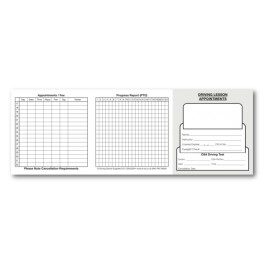 Pupil Appointment Cards - Type 1 (Front)