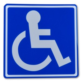 Magnetic Disabled Person Emblem