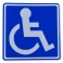 Magnetic Disabled Person Emblem