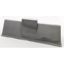 Silver "DSS Centre L" Roof Sign - Blank